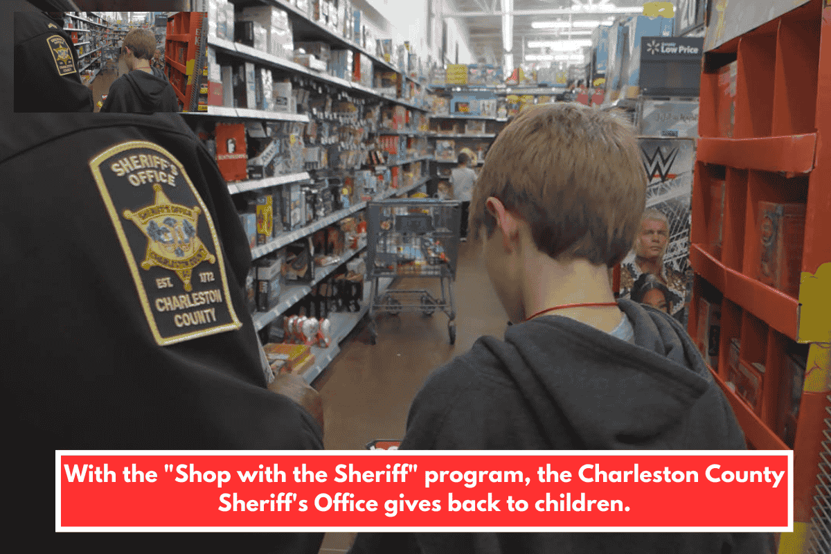 With the "Shop with the Sheriff" program, the Charleston County Sheriff's Office gives back to children.