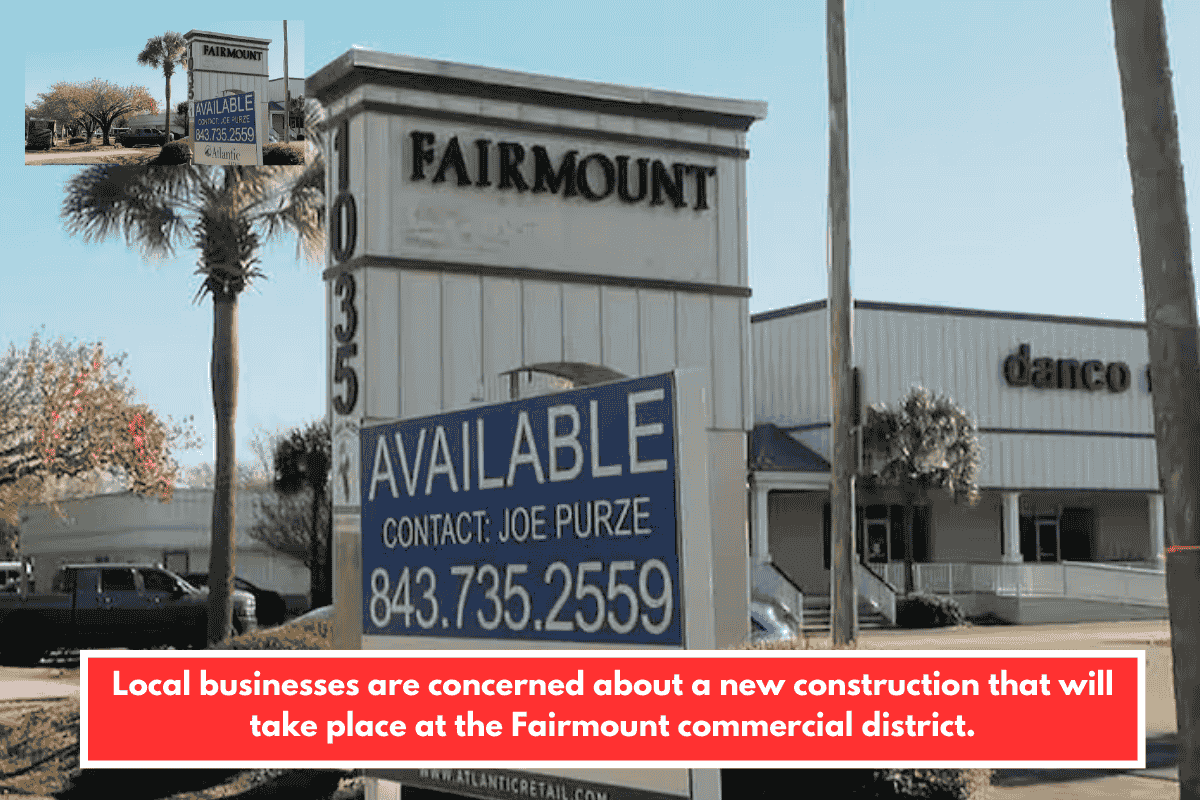 Local businesses are concerned about a new construction that will take place at the Fairmount commercial district.
