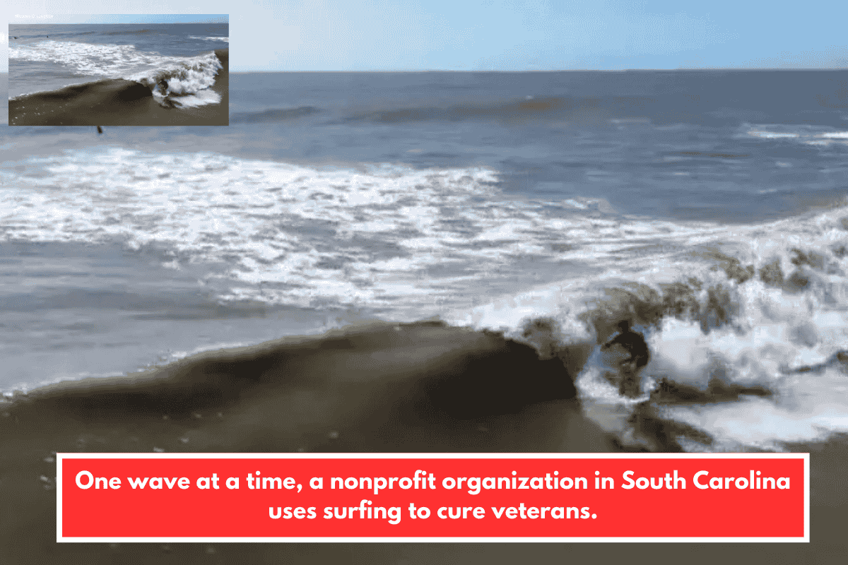 One wave at a time, a nonprofit organization in South Carolina uses surfing to cure veterans.