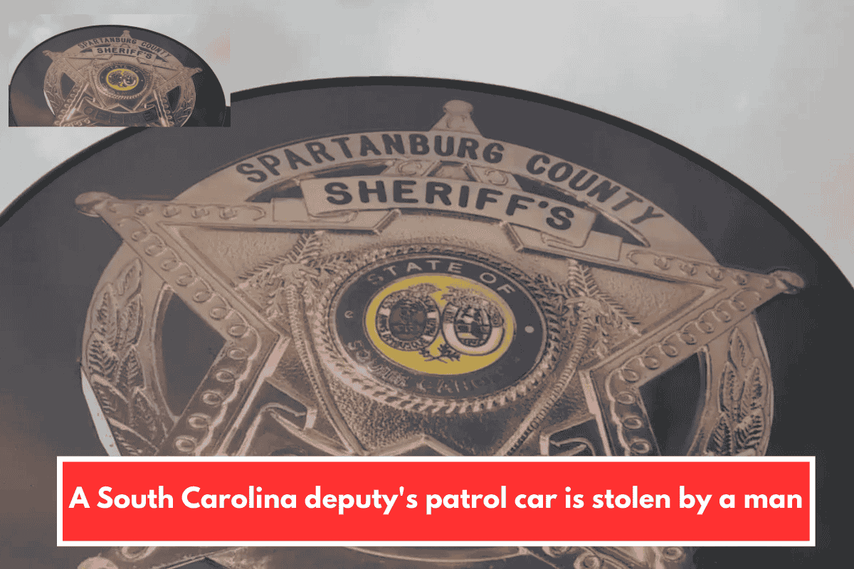 A South Carolina deputy's patrol car is stolen by a man