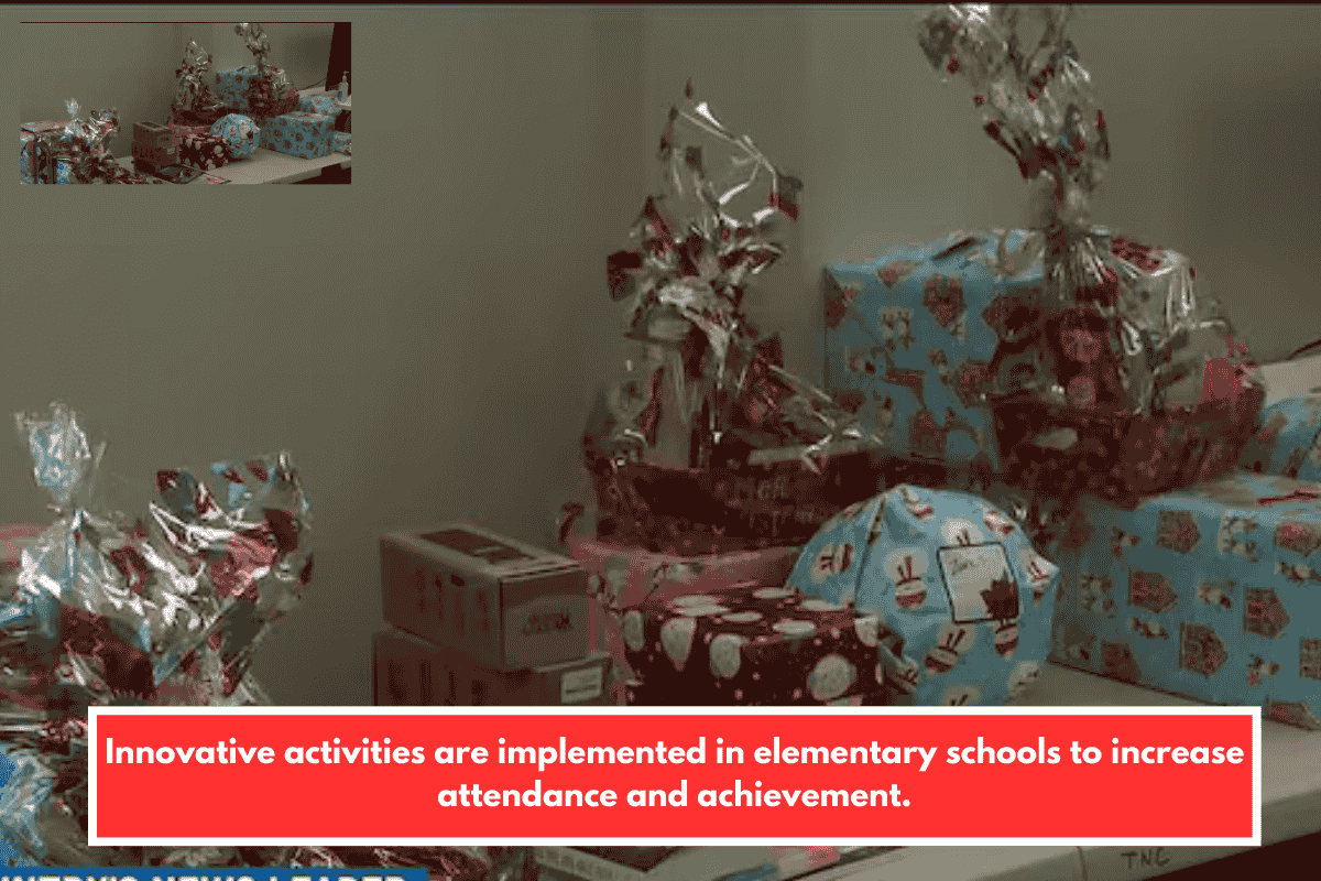 Innovative activities are implemented in elementary schools to increase attendance and achievement.