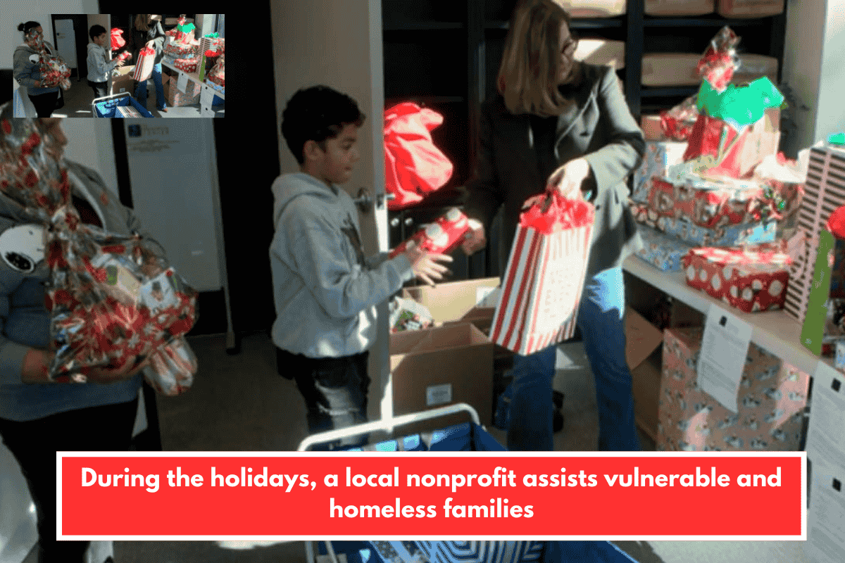 During the holidays, a local nonprofit assists vulnerable and homeless families