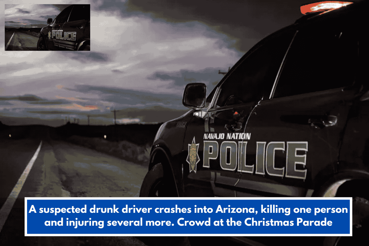 A suspected drunk driver crashes into Arizona, killing one person and injuring several more. Crowd at the Christmas Parade