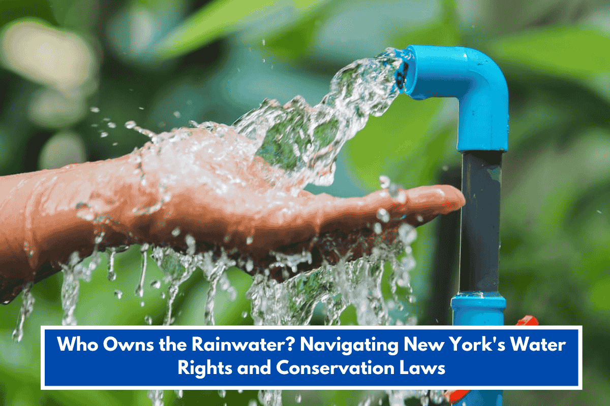 Who Owns the Rainwater? Navigating New York's Water Rights and Conservation Laws
