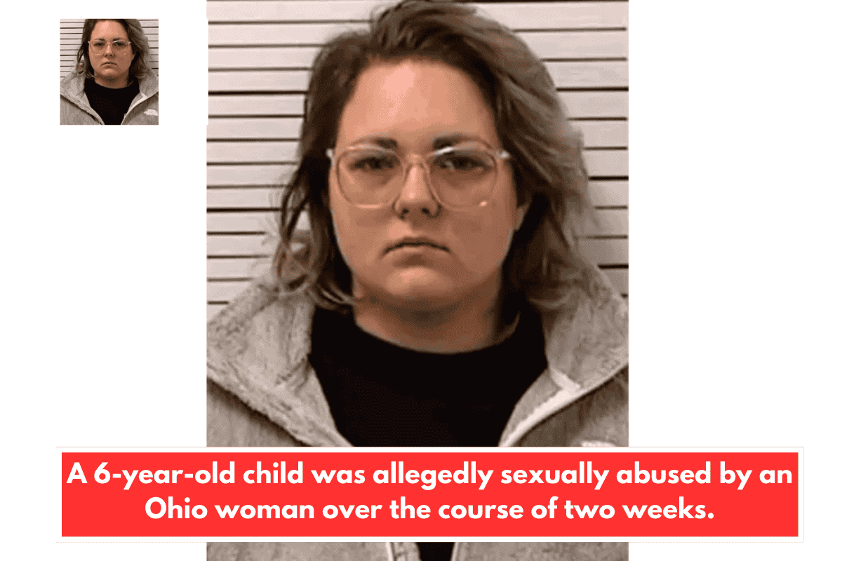 A 6-year-old child was allegedly sexually abused by an Ohio woman over the course of two weeks.