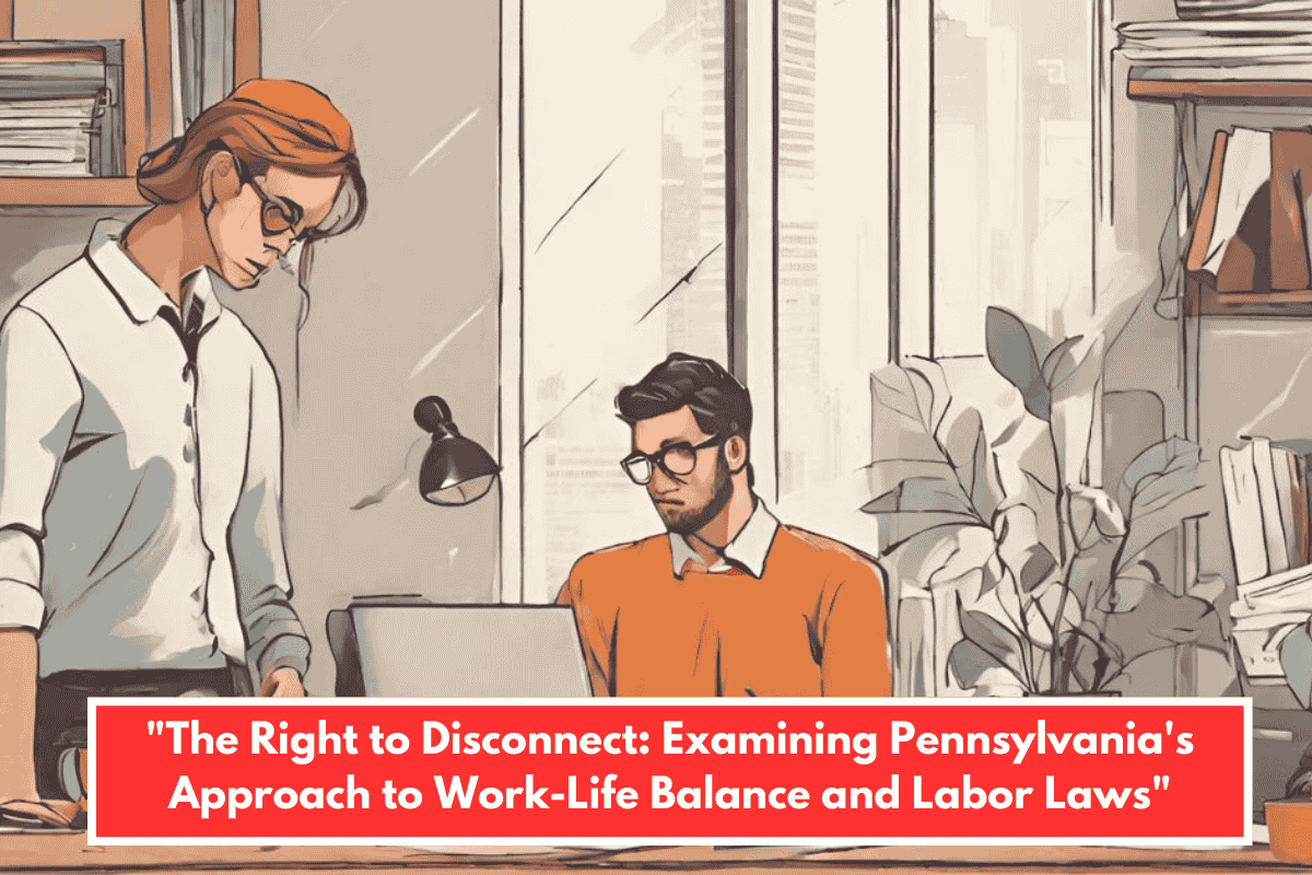 "The Right to Disconnect: Examining Pennsylvania's Approach to Work-Life Balance and Labor Laws"