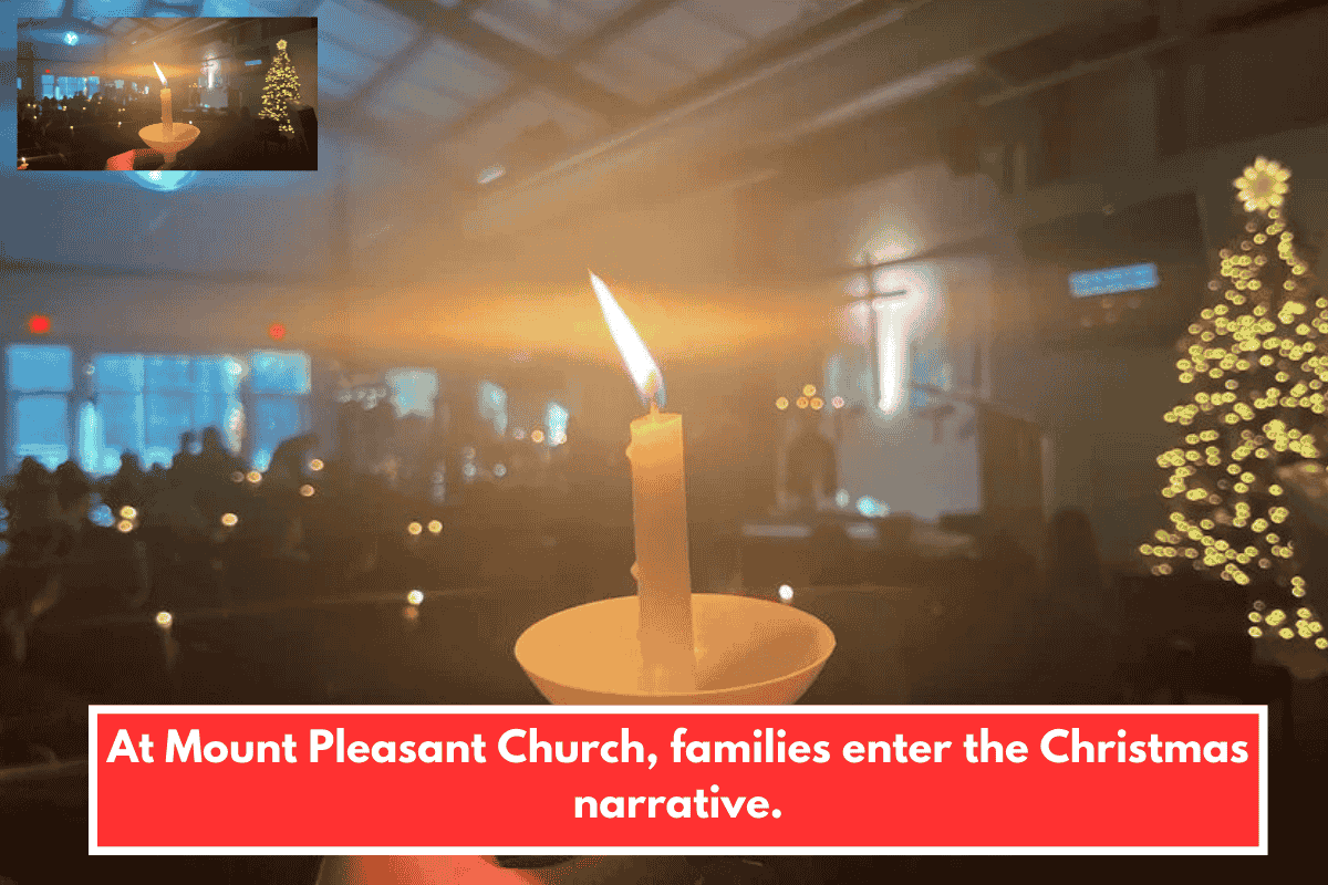 At Mount Pleasant Church, families enter the Christmas narrative.