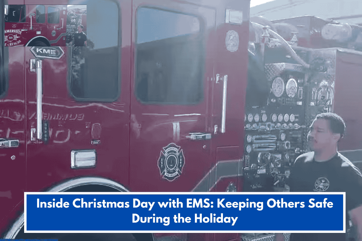 Inside Christmas Day with EMS: Keeping Others Safe During the Holiday