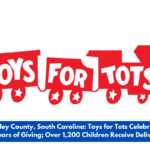 Berkeley County, South Carolina: Toys for Tots Celebrates 26 Years of Giving; Over 1,200 Children Receive Delivery