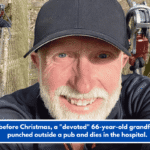 Days before Christmas, a "devoted" 66-year-old grandfather is punched outside a pub and dies in the hospital.