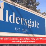 With chilly conditions predicted, Holy City Missions' warming shelter opens