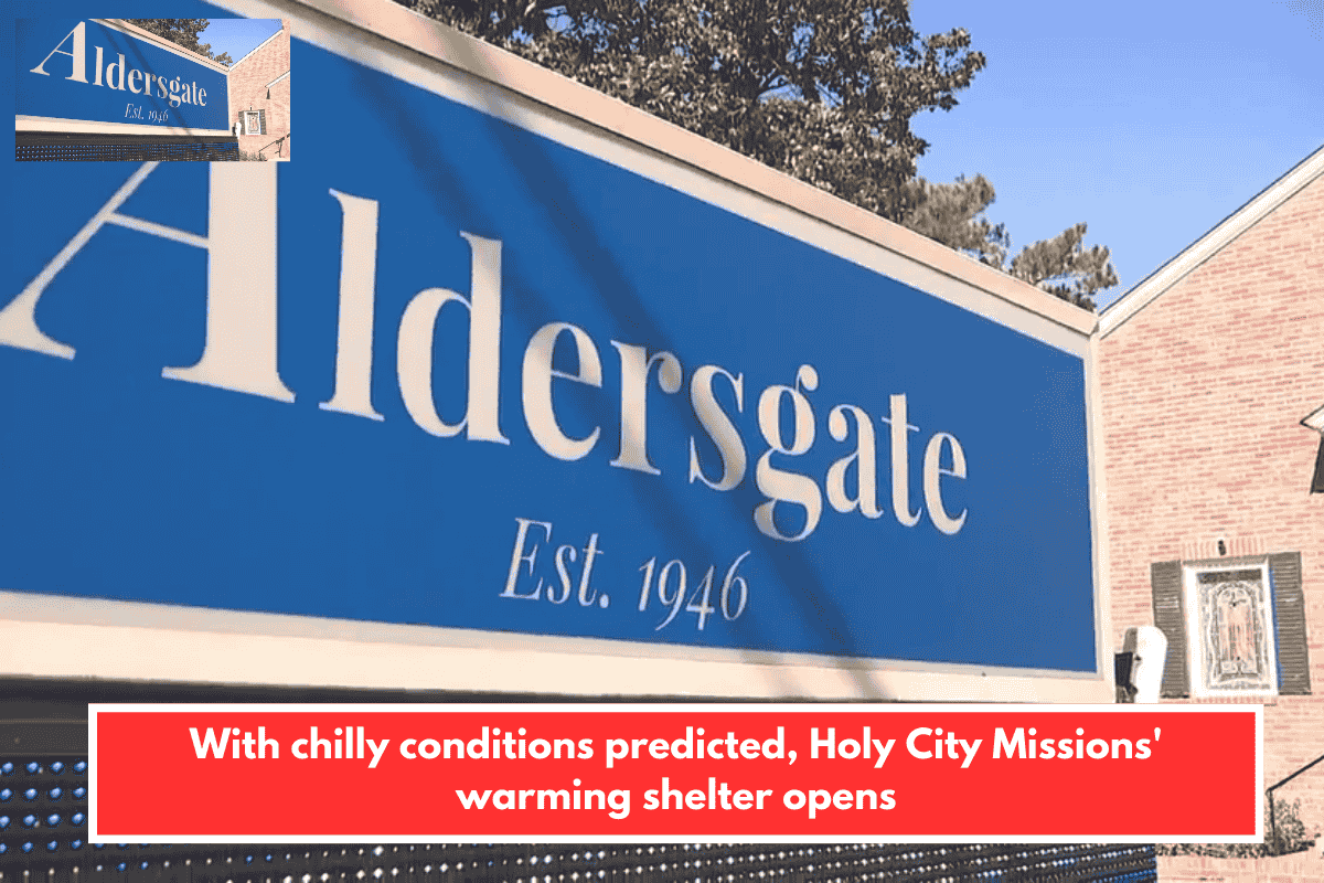 With chilly conditions predicted, Holy City Missions' warming shelter opens
