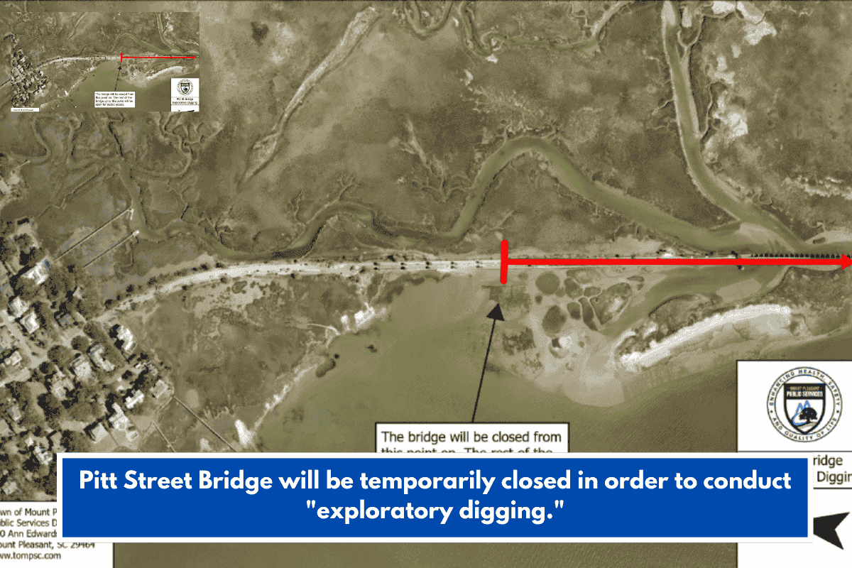 Pitt Street Bridge will be temporarily closed in order to conduct "exploratory digging."