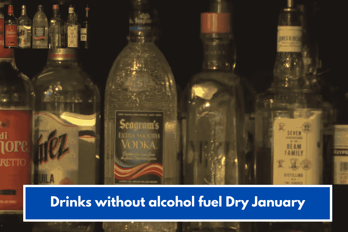 Drinks without alcohol fuel Dry January