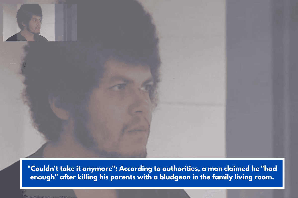 "Couldn't take it anymore": According to authorities, a man claimed he "had enough" after killing his parents with a bludgeon in the family living room.