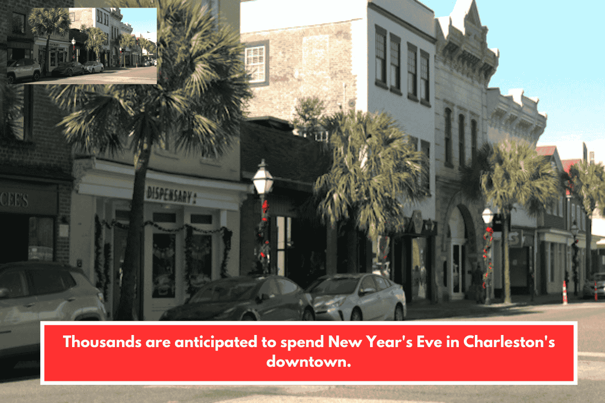 Thousands are anticipated to spend New Year's Eve in Charleston's downtown.