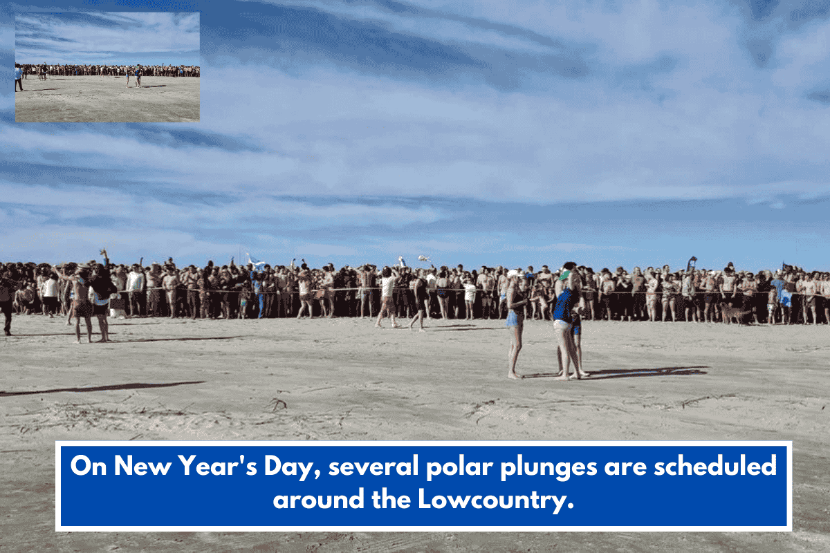 On New Year's Day, several polar plunges are scheduled around the Lowcountry.