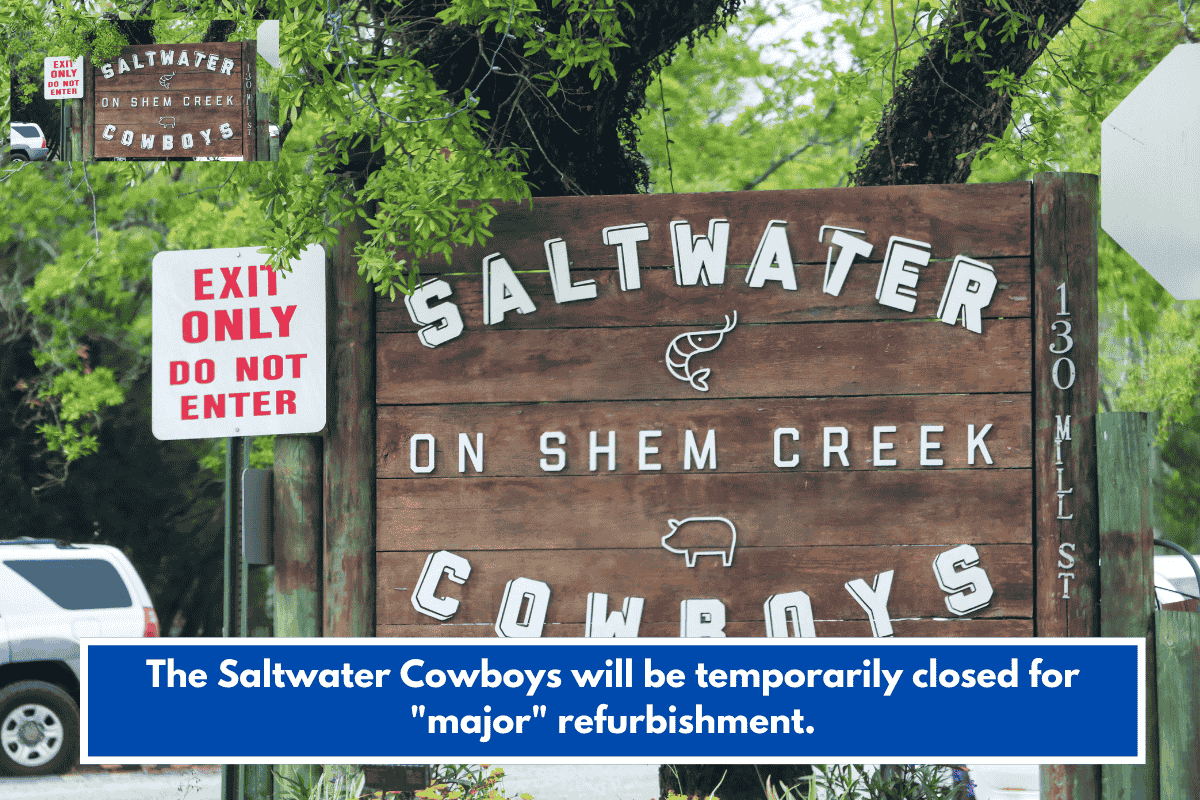The Saltwater Cowboys will be temporarily closed for "major" refurbishment.