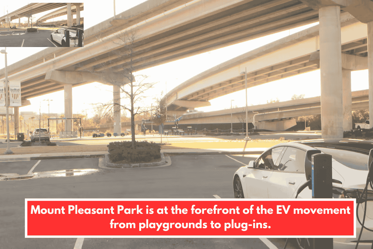 Mount Pleasant Park is at the forefront of the EV movement from playgrounds to plug-ins.