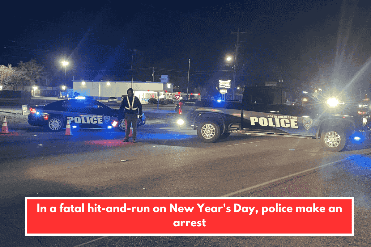 In a fatal hit-and-run on New Year's Day, police make an arrest