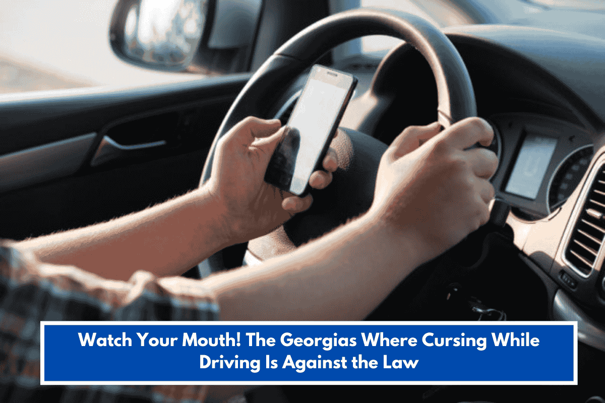 Watch Your Mouth! The Georgias Where Cursing While Driving Is Against the Law