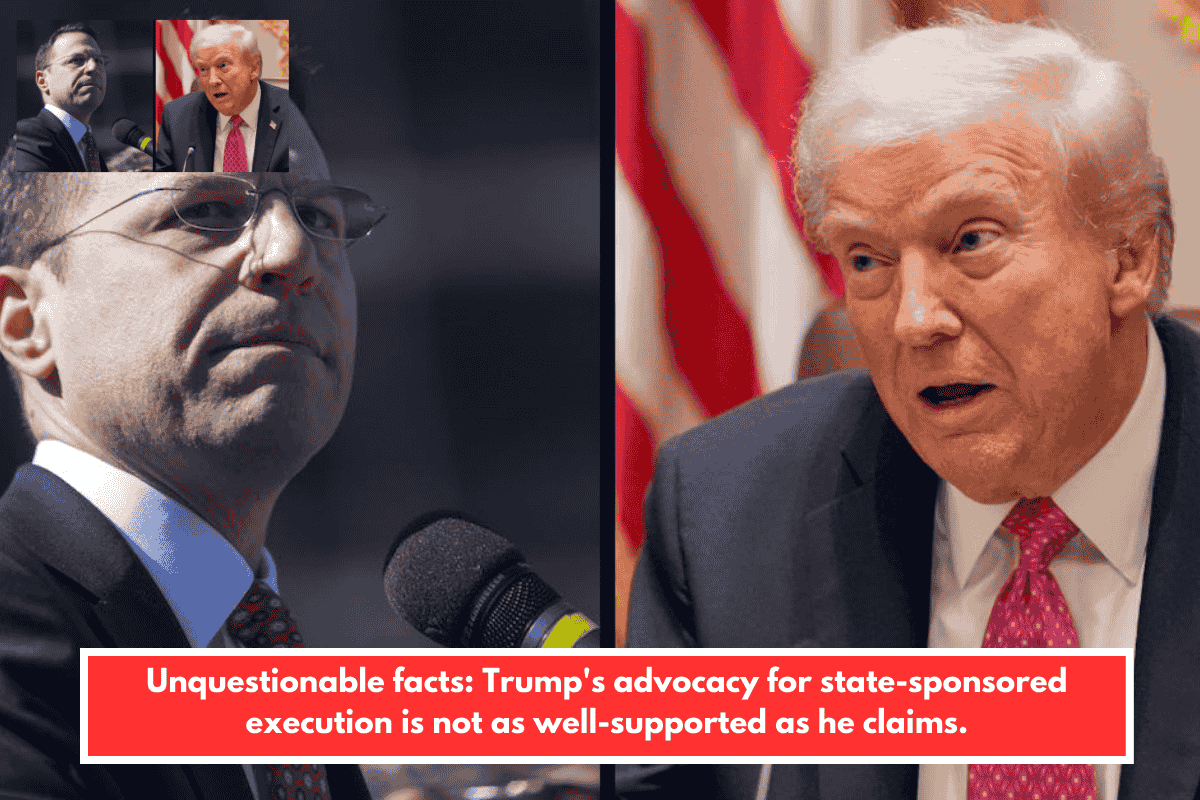 Unquestionable facts: Trump's advocacy for state-sponsored execution is not as well-supported as he claims.