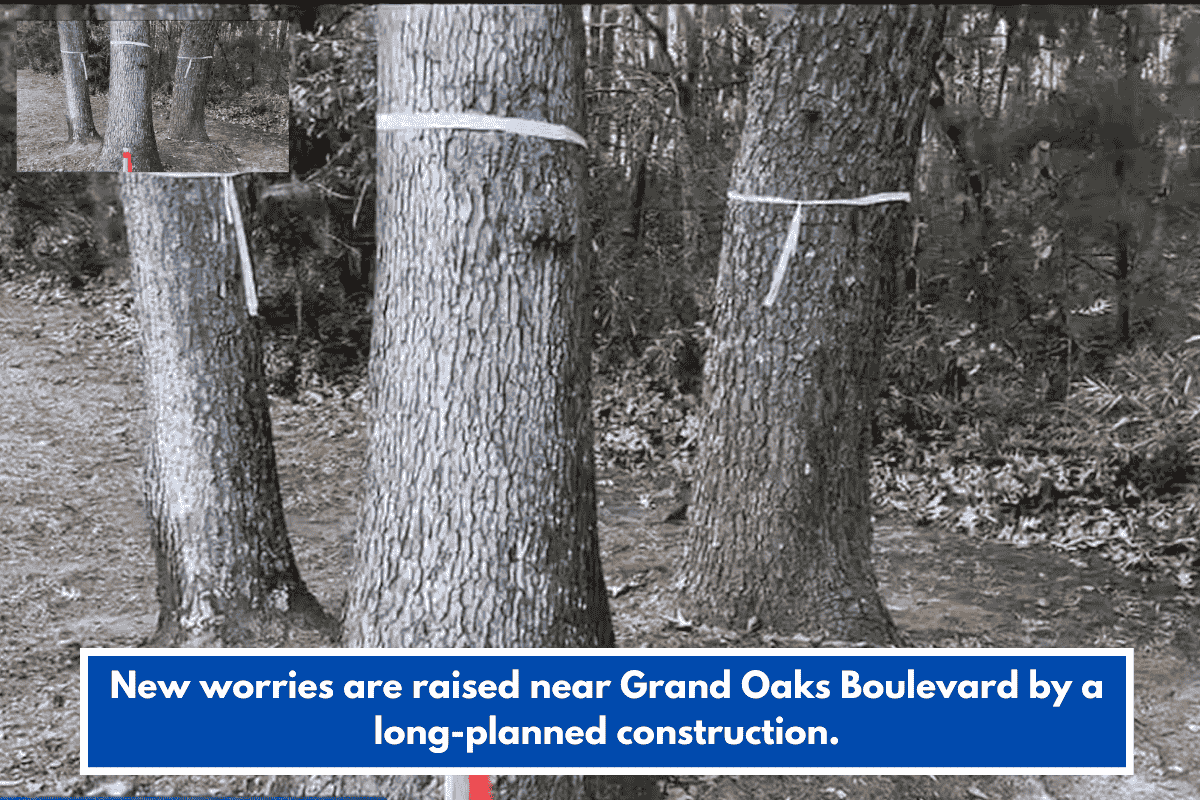 New worries are raised near Grand Oaks Boulevard by a long-planned construction.