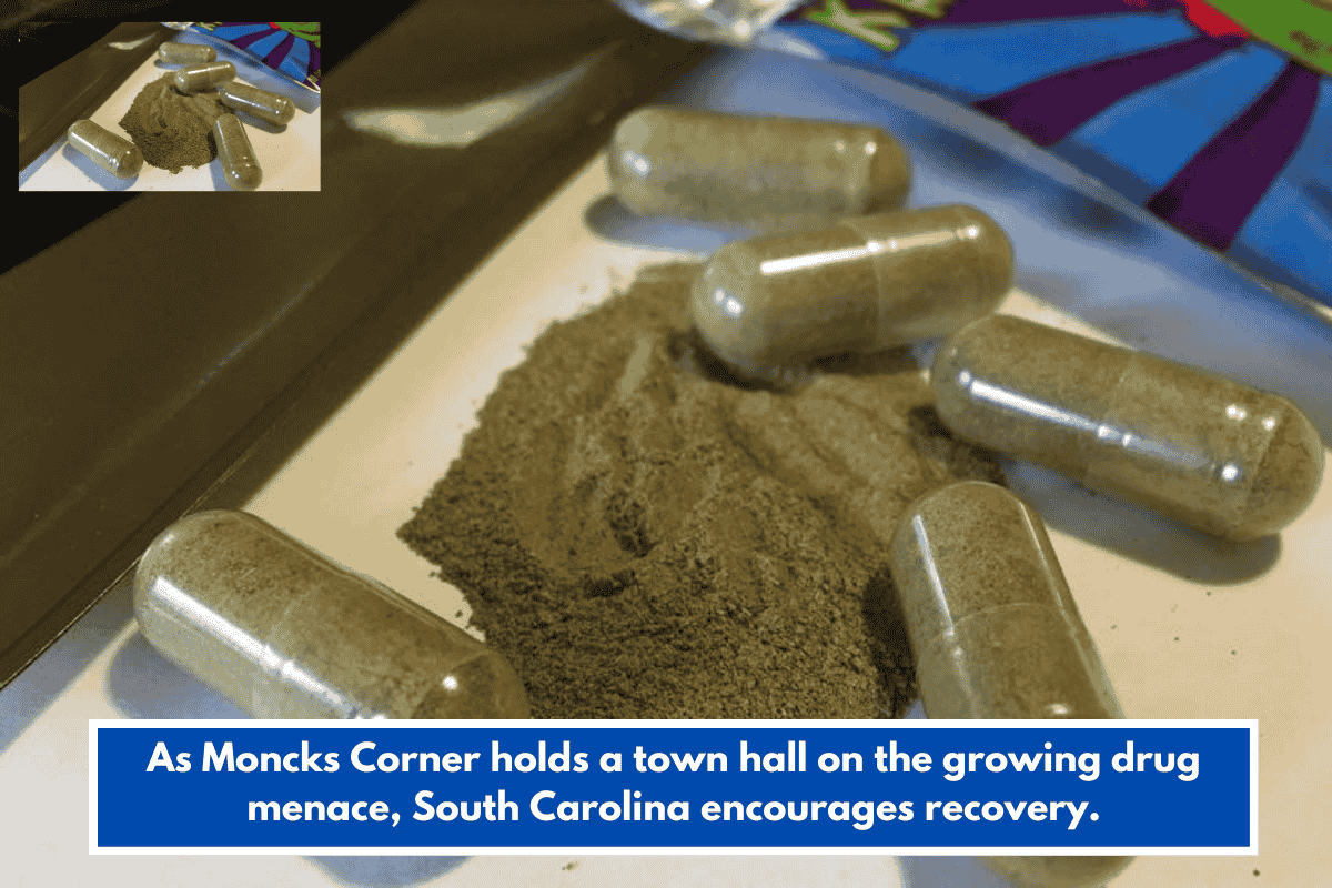 As Moncks Corner holds a town hall on the growing drug menace, South Carolina encourages recovery.