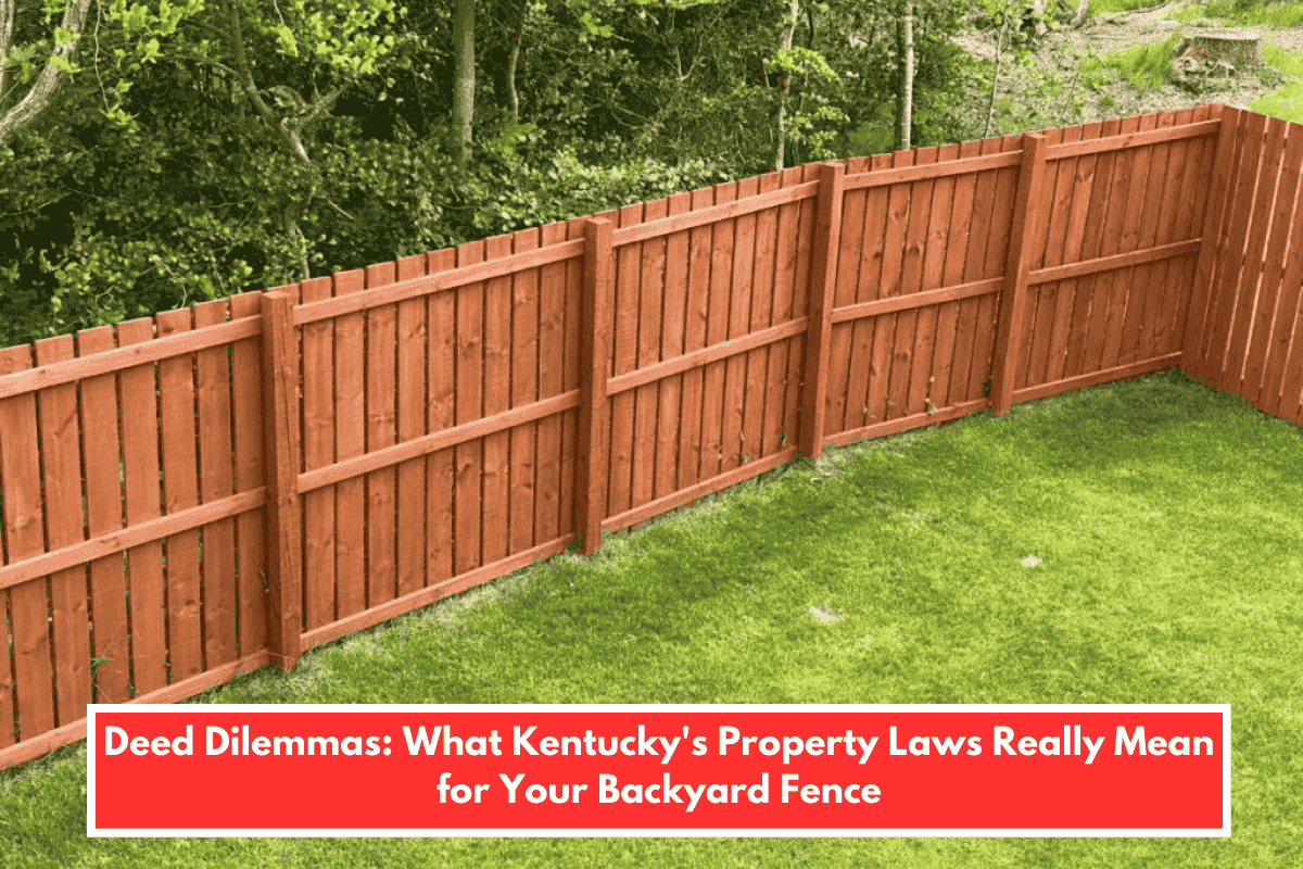 Deed Dilemmas: What Kentucky's Property Laws Really Mean for Your Backyard Fence