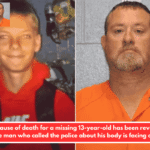 The cause of death for a missing 13-year-old has been revealed, and the man who called the police about his body is facing charges.