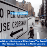 Jaywalking, Littering, and Other Laws You Break Every Day Without Realizing It in North Carolina