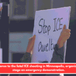 In response to the fatal ICE shooting in Minneapolis, organizers will stage an emergency demonstration.