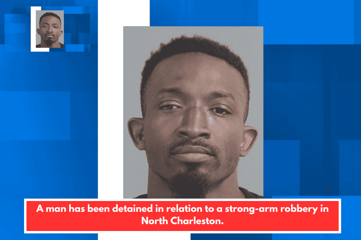 A man has been detained in relation to a strong-arm robbery in North Charleston.