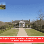 On Saturdays in January, teachers are admitted free of charge to Boone Hall Plantation.