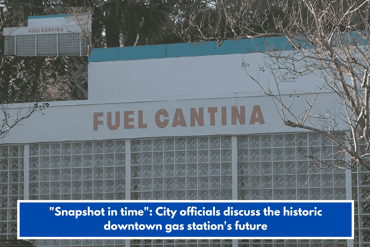 "Snapshot in time": City officials discuss the historic downtown gas station's future