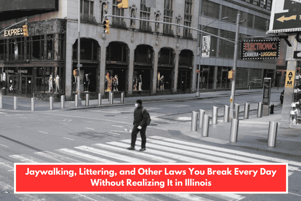 Jaywalking, Littering, and Other Laws You Break Every Day Without Realizing It in Illinois