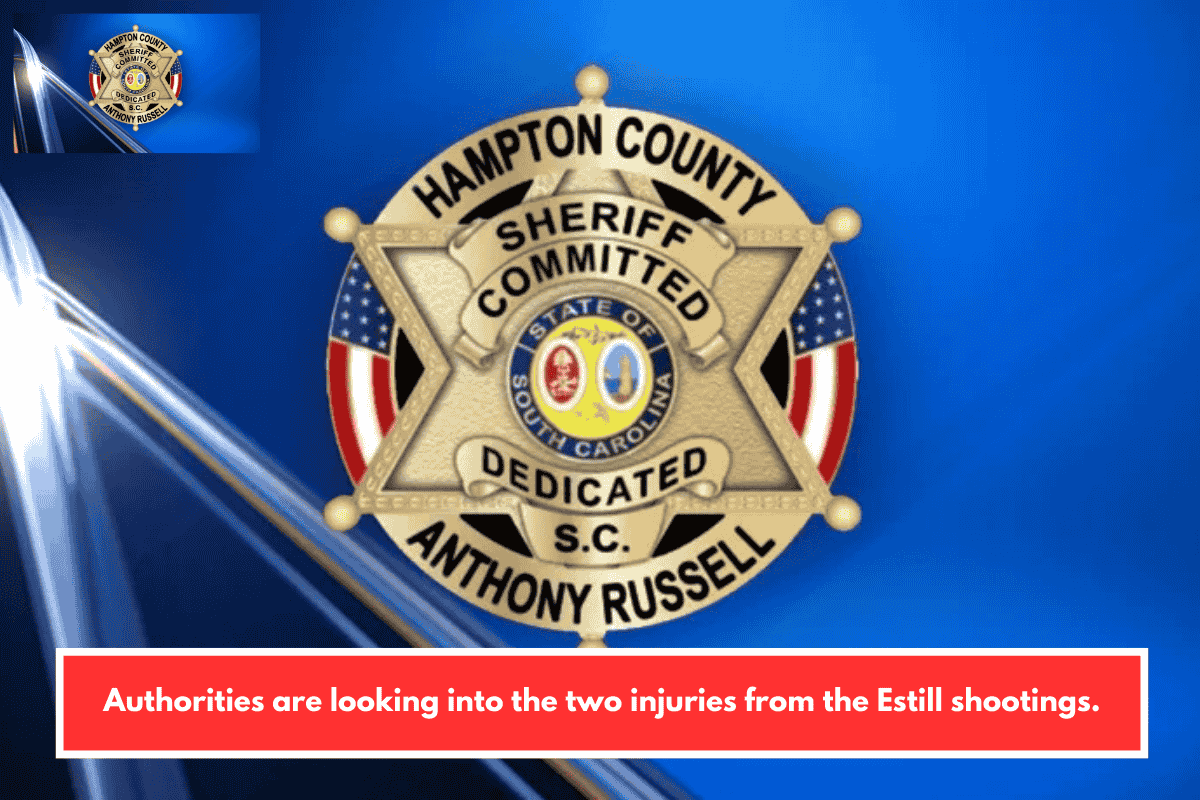 Authorities are looking into the two injuries from the Estill shootings.