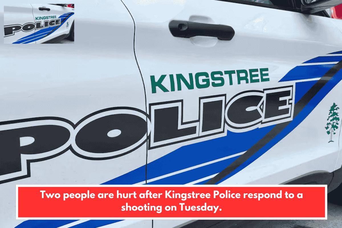Two people are hurt after Kingstree Police respond to a shooting on Tuesday.