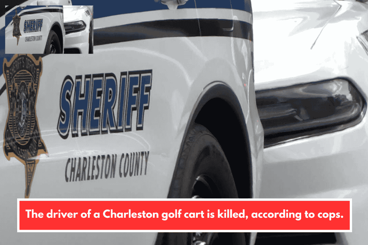 The driver of a Charleston golf cart is killed, according to cops.