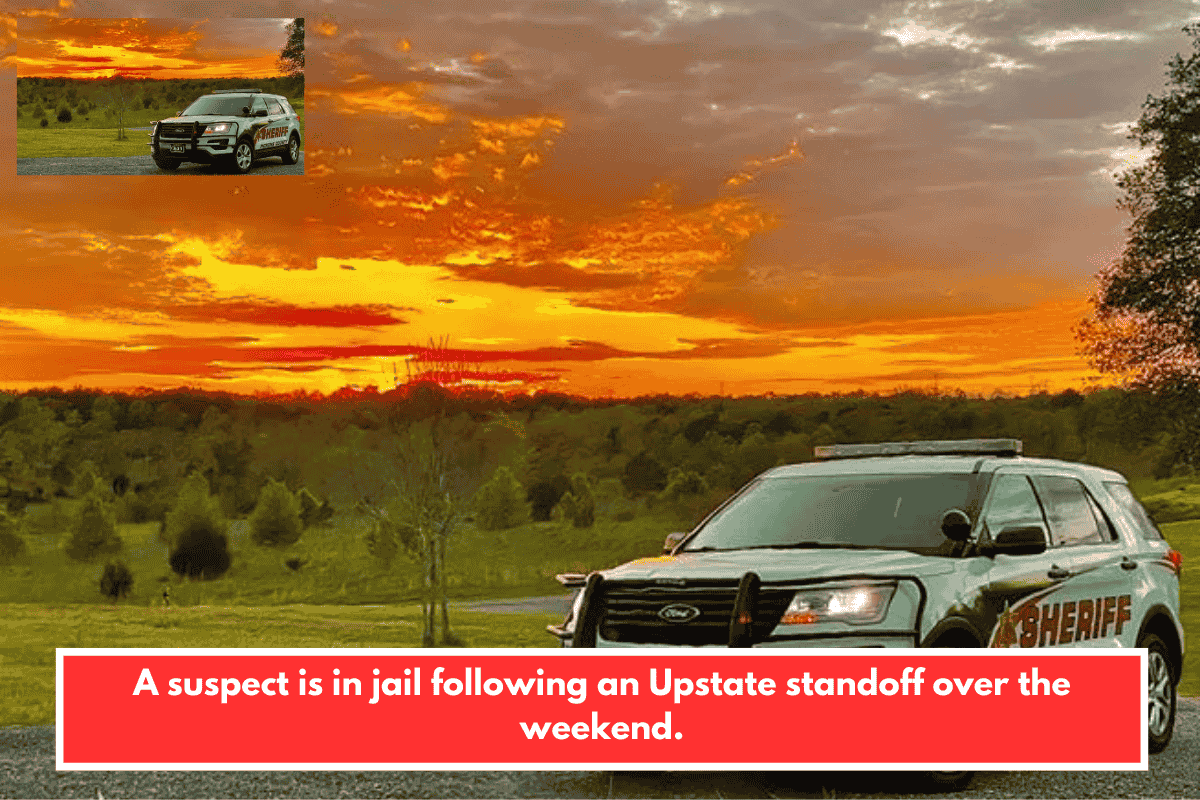 A suspect is in jail following an Upstate standoff over the weekend.