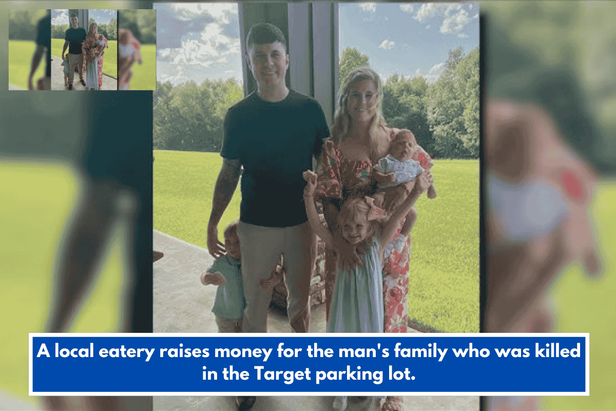 A local eatery raises money for the man's family who was killed in the Target parking lot.