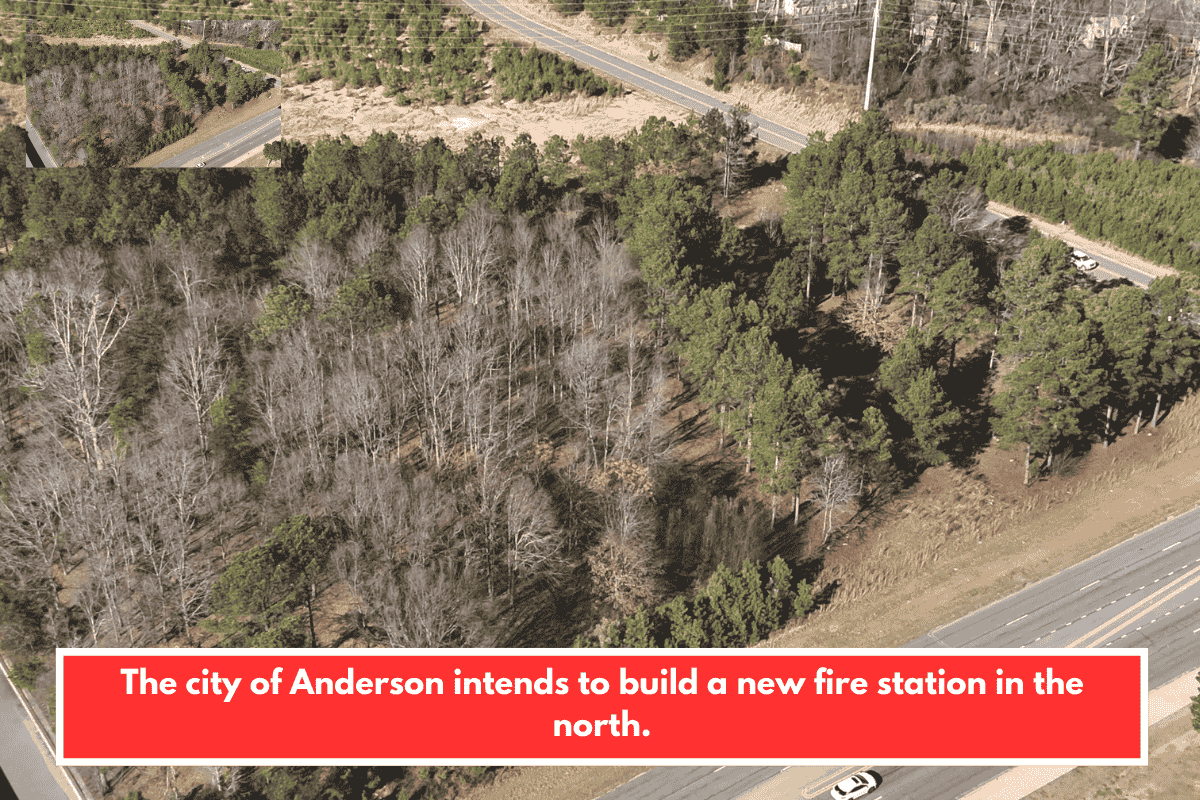 The city of Anderson intends to build a new fire station in the north.