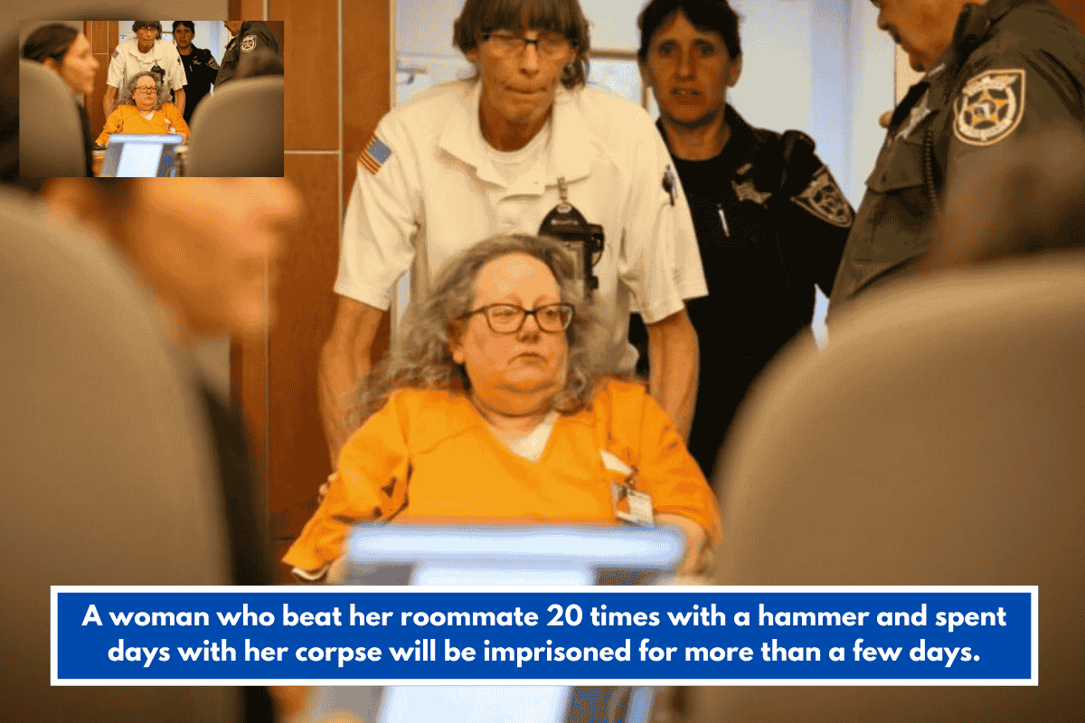 A woman who beat her roommate 20 times with a hammer and spent days with her corpse will be imprisoned for more than a few days.