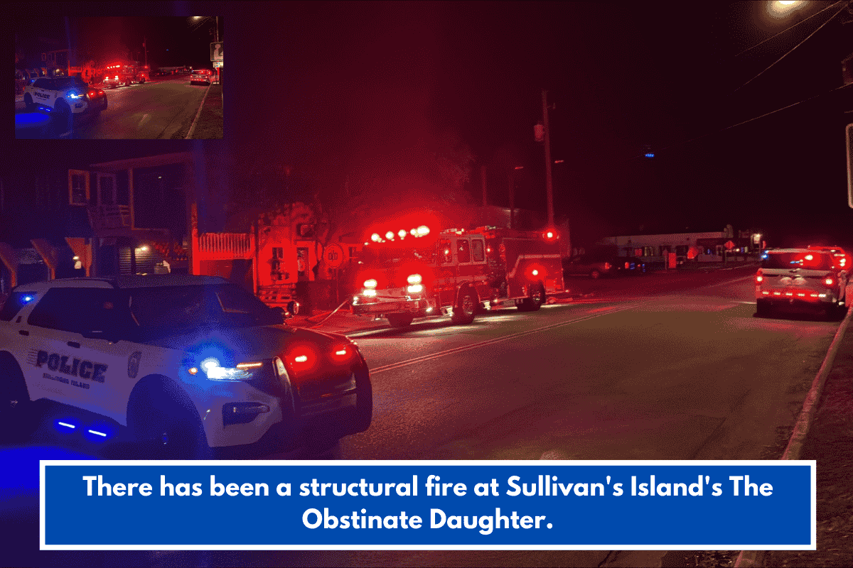There has been a structural fire at Sullivan's Island's The Obstinate Daughter.