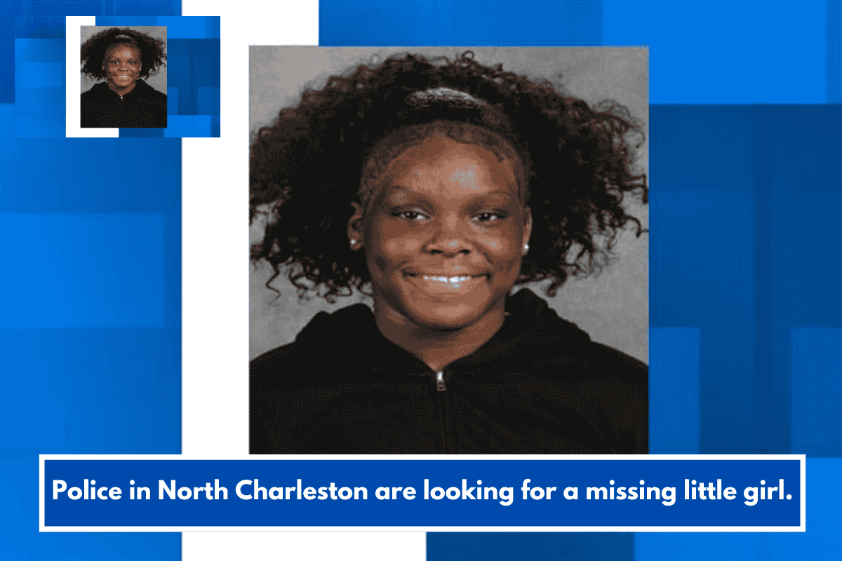 Police in North Charleston are looking for a missing little girl.
