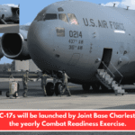Eight C-17s will be launched by Joint Base Charleston for the yearly Combat Readiness Exercise.