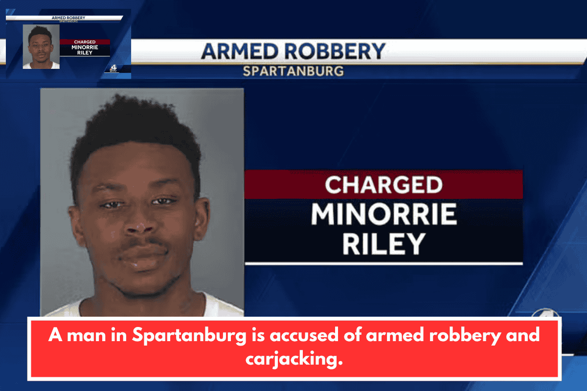 A man in Spartanburg is accused of armed robbery and carjacking.