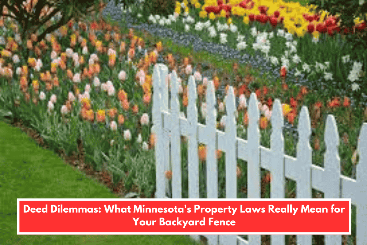 Deed Dilemmas: What Minnesota's Property Laws Really Mean for Your Backyard Fence