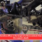 A South Carolina officer is the target of a fierce ambush that results in the suspect's death.