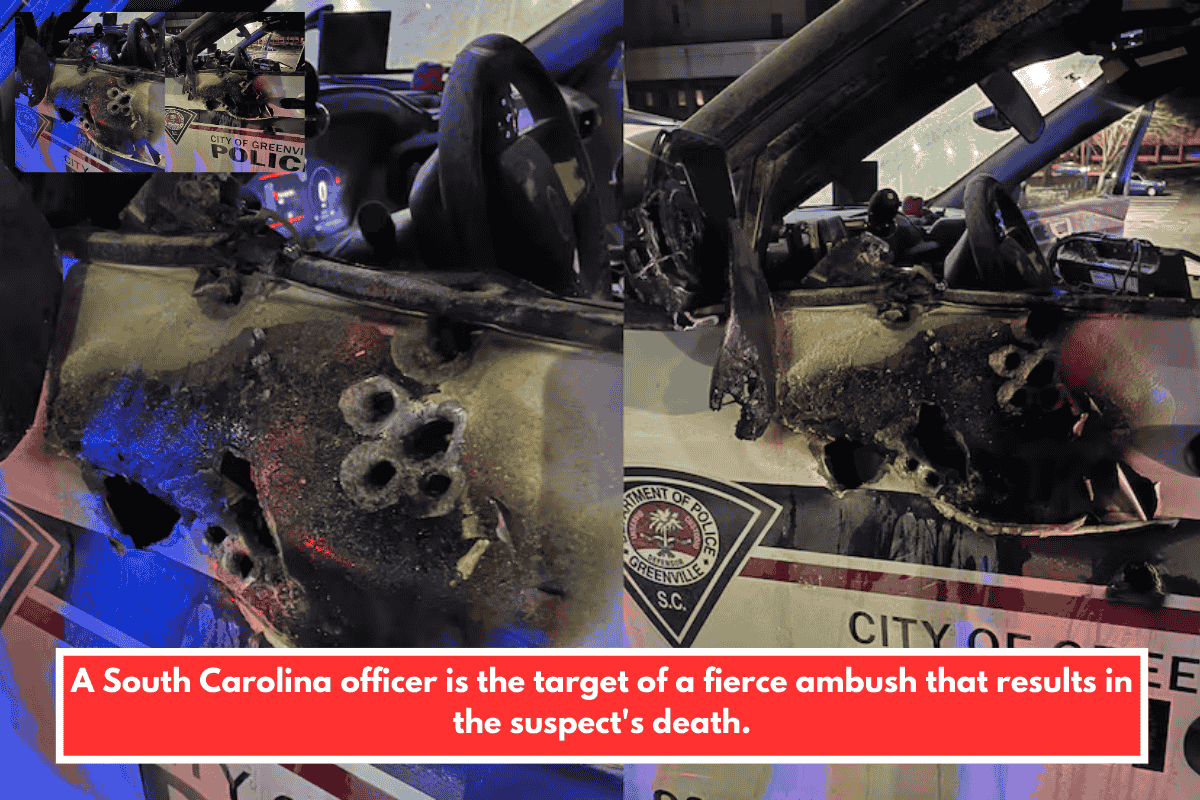 A South Carolina officer is the target of a fierce ambush that results in the suspect's death.